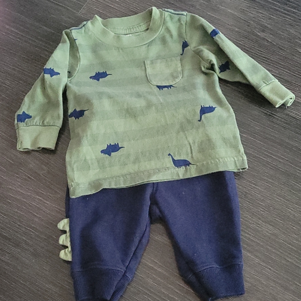 Baby boy long sleeve top and pants